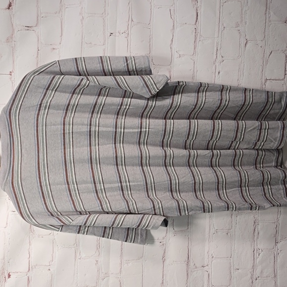 Prana Cardiff Short Sleeve Pocket T-shirt Alloy Stripe Mens Size XXL NWT - Picture 8 of 12